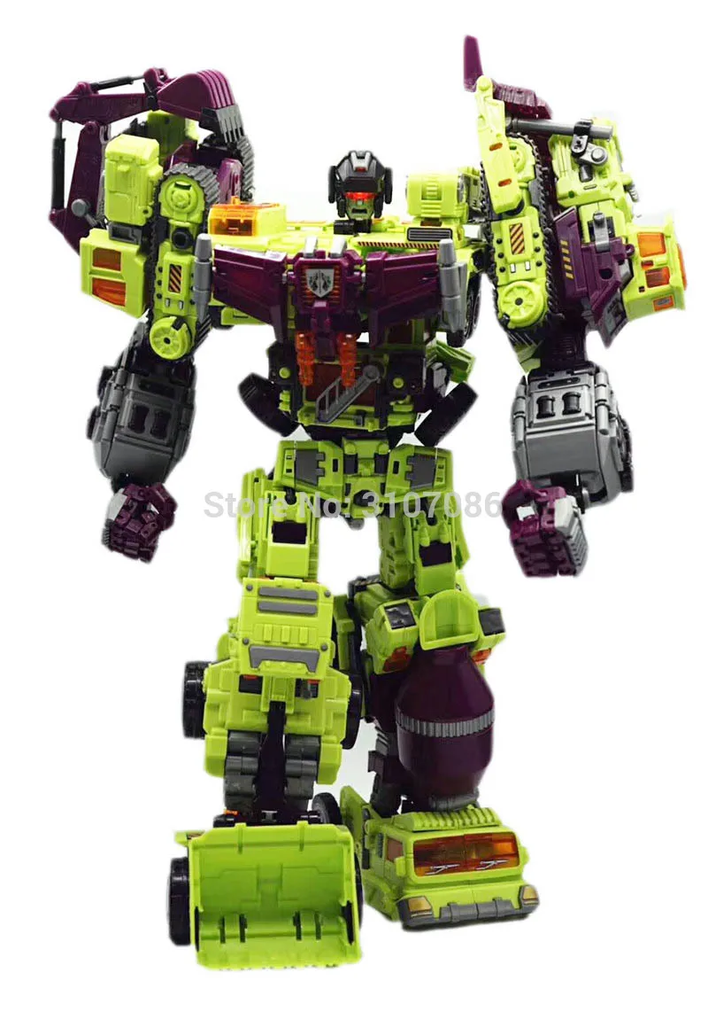 NBK трансформация 6в1 Разрушитель зеленый GT KO деформационный набор экшн-робот