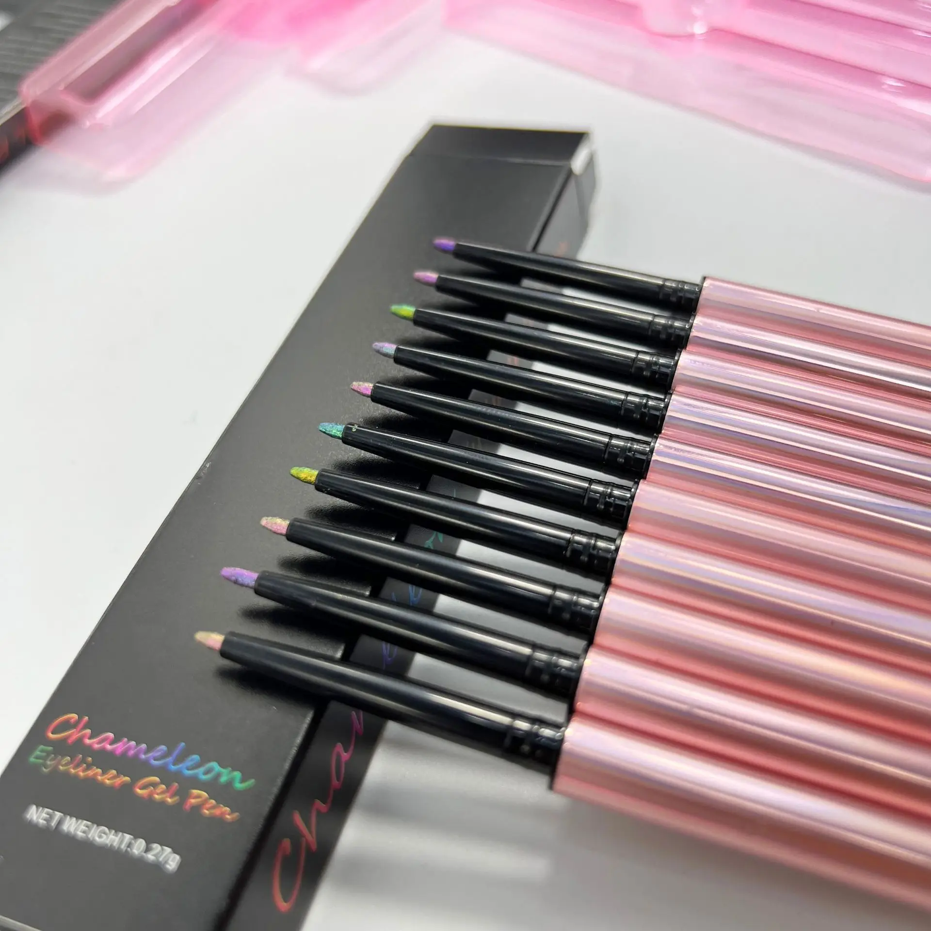 Waterproof Glitter Metallic Eyeshadow Eye Makeup Cosmetics Longlasting Highlighter