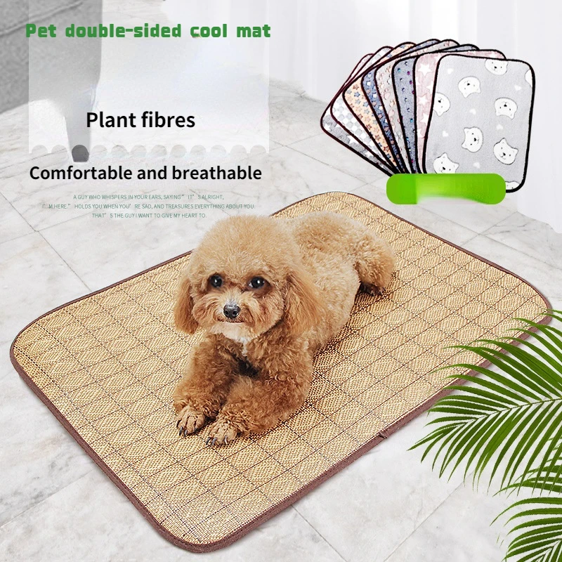 

Dog cool mat cat dog summer mattress kitten puppy cooling sleeping pad pet double-sided ice pad dog kennel pet supplies