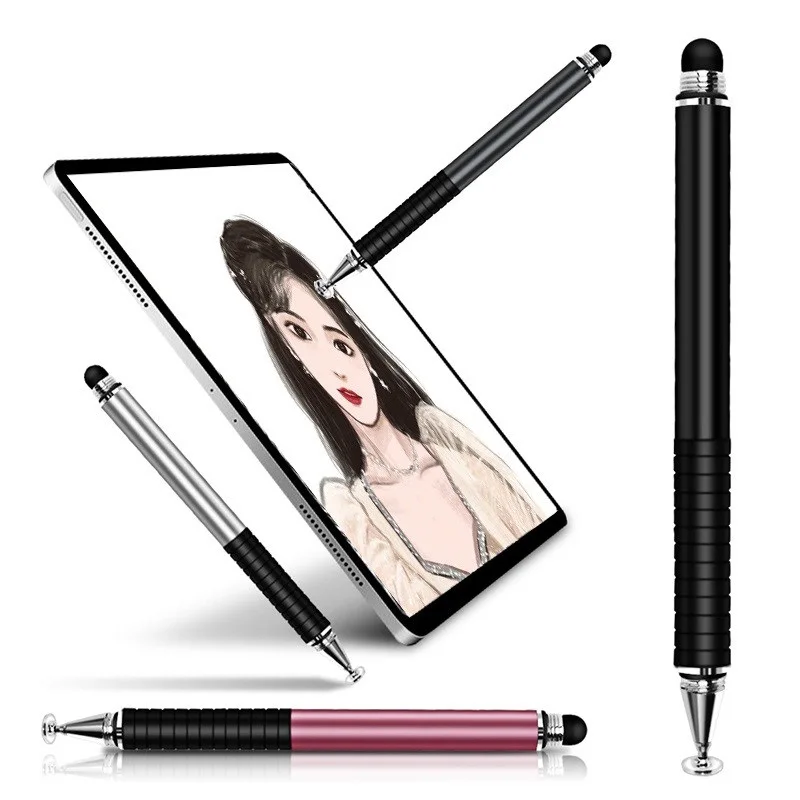

Universal 2 In 1 Stylus Pen For Phone Tablet Touch Pen Drawing Capacitive Screen Caneta Pencil For Smartphone Smart Android Pens