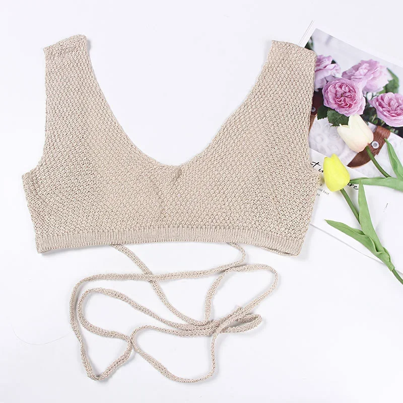 Женские сексуальные короткие топы на шнуровке с глубоким V-образным вырезом и