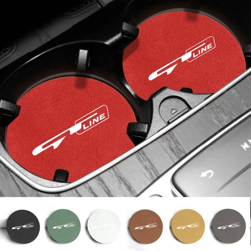 2 шт. автомобильная подставка для бутылки с водой подстаканник коврик