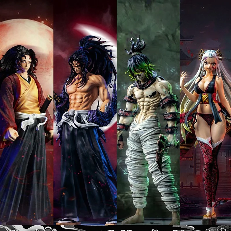 

Anime Demon Slayer Figure Giyuutarou Daki Toy Kimetsu No Yaiba Gyutarou Action Figure Collection Ornaments PVC Model Dolls Gifts