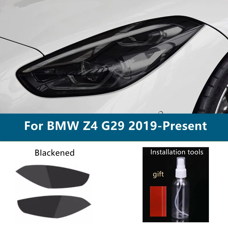 

2 шт., защитная пленка для автомобильных фар BMW Z4 G29 M40i sDrive 2020