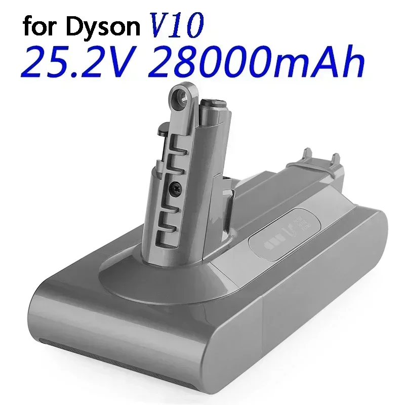Новый Сменный аккумулятор 25 2 в 12800 мА/ч для Dyson V10 аккумуляторная батарея пылесоса