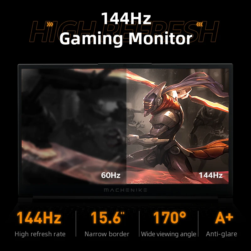 Игровой ноутбук Machenike S15 Core i7 12700H RTX3050Ti 144 Гц 15 6 дюймов FHD 16 ГБ 512 SSD ноутбуки