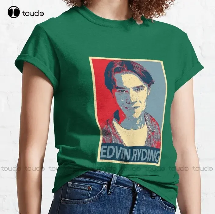 Классическая футболка Edvin Ryding на заказ для взрослых и подростков унисекс