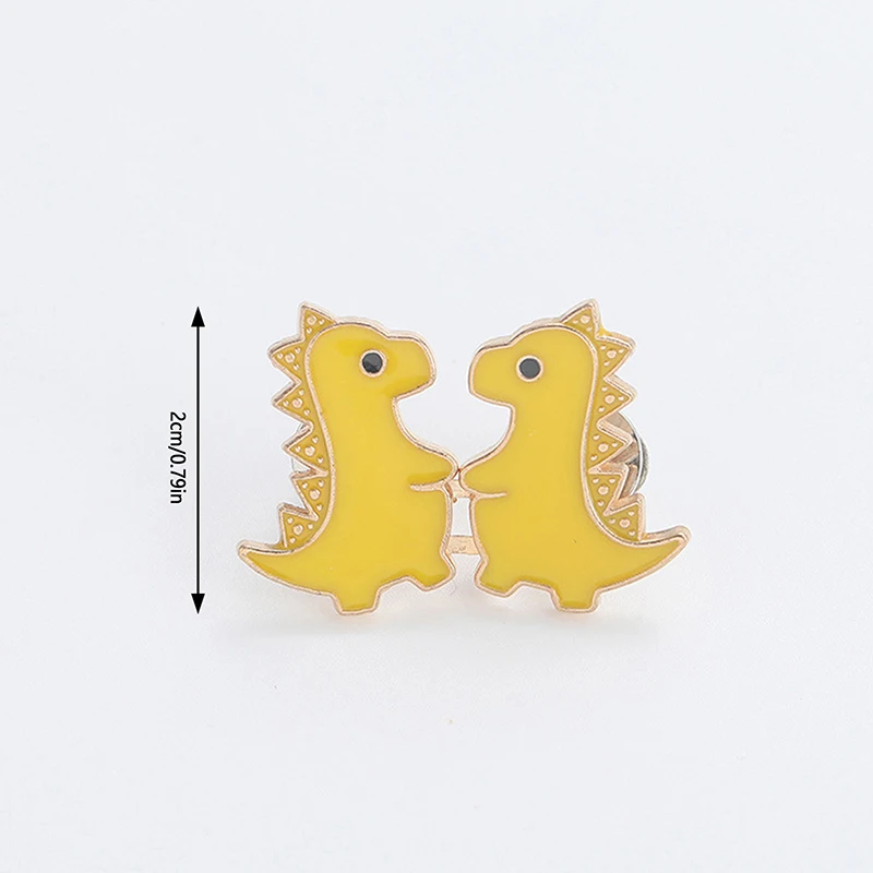 Модная Милая Съемная юбка для брюк с пряжкой в виде динозавра не требует шитья