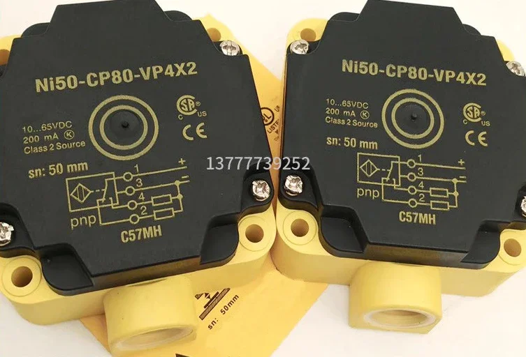 Бесконтактный переключатель NI40/NI75U Ni50-CP80-VP4X2/VN4X2/AN6X2/AP6X2/FZ3X2