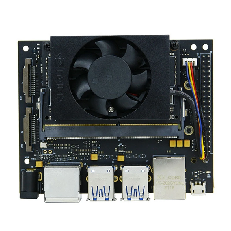 

For Jetson Xavier NX Developer Board Kit+Camera 8GB EMMC Version Artificial Intelligence Python Programming(US Plug)