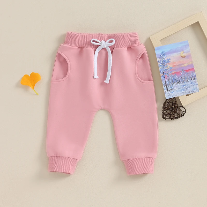 

Джоггеры для маленьких мальчиков и девочек, спортивные штаны, шаровары для активного отдыха для малышей, повседневные осенне-зимние спортивные брюки для малышей