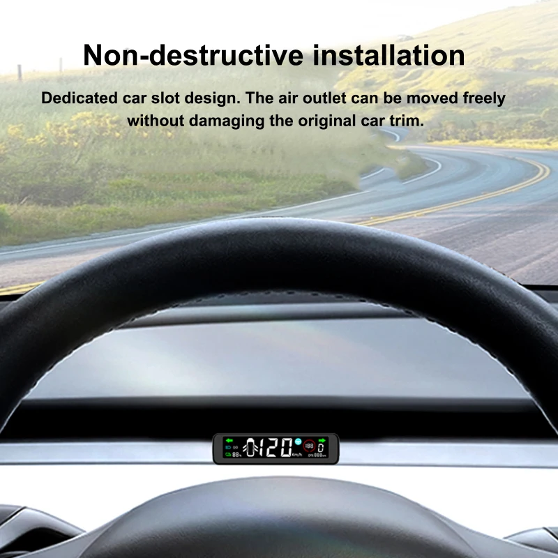 Автомобильный проекционный дисплей на лобовое стекло для Tesla Model 3 Y специальный