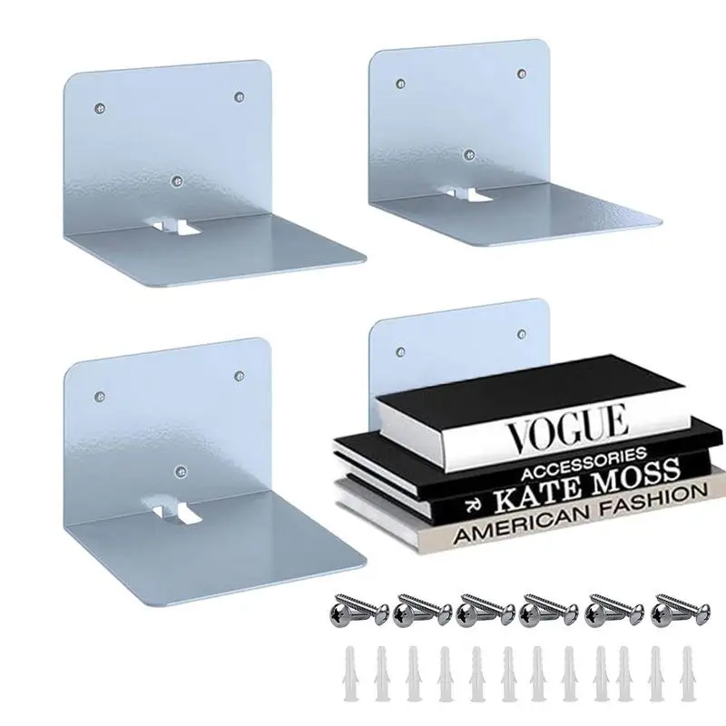 

Wall Floating Bookshelf White Floating Bookshelf Invisible Floating With Screw Reusable Floating Bookshelf Wall Mounted For