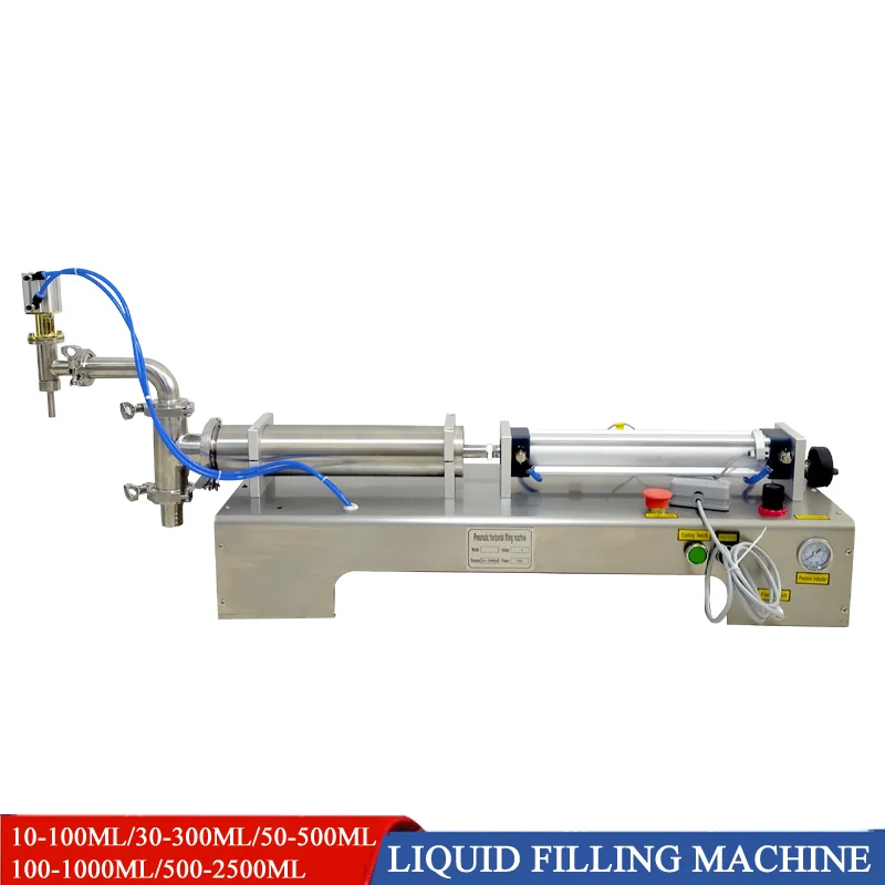 110 В 220 с одной головкой машина для розлива жидкого сока масла полуавтоматическая