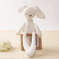 42cm cute rabbit bear doll baby soft plush toys for children appease sleeping stuffedplush animal baby toys for infants gift