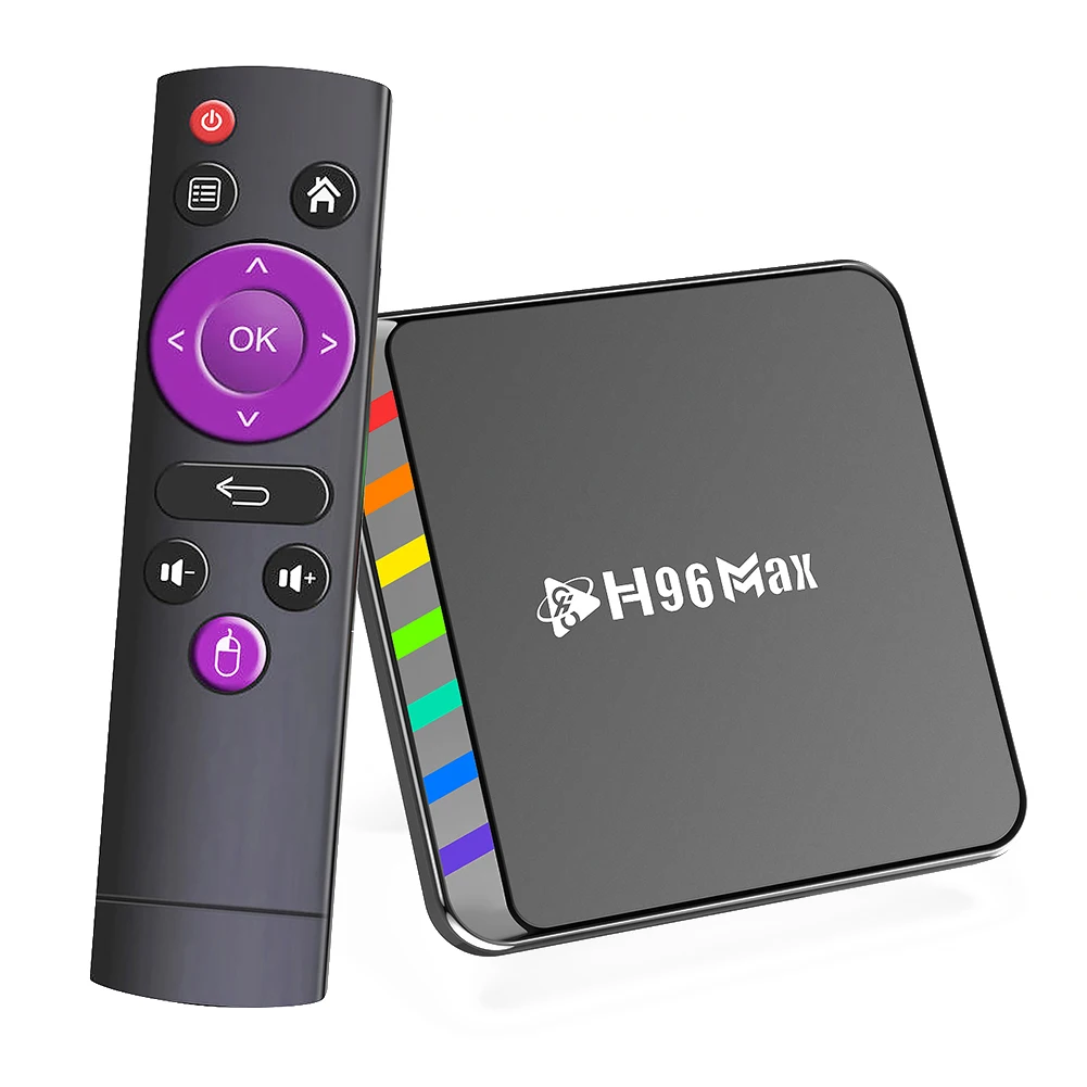 

H96 Max W2 Smart TV Box Android 11 S905W2 4GB 32GB 64GB WIFI6 4K AV1 Set Top Box Media Player TV Box Bluetooth 5.0