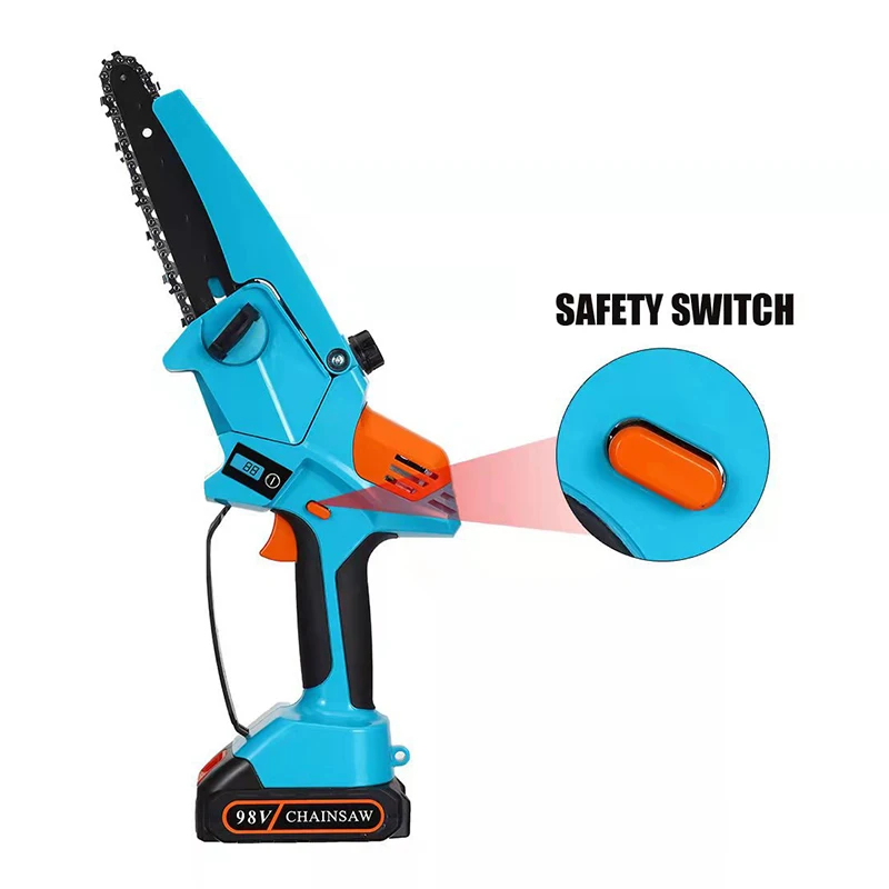 Electric pruning small lithium electric saw woodworking electric saw household logging mini electric chain