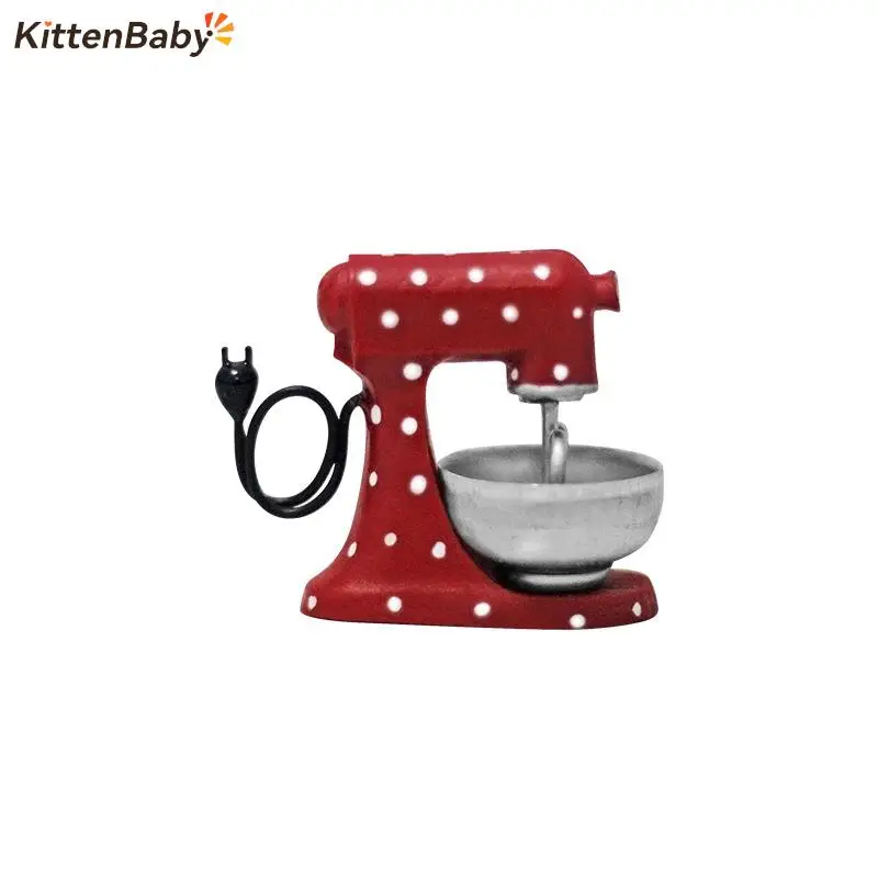 Dollhouse Miniature Furniture Mixers Christmas Style Red Mix