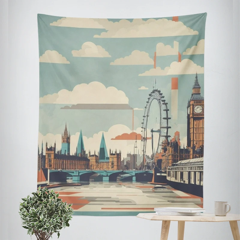 Домашний декор настенный гобелен эстетическое настенное искусство для спальни