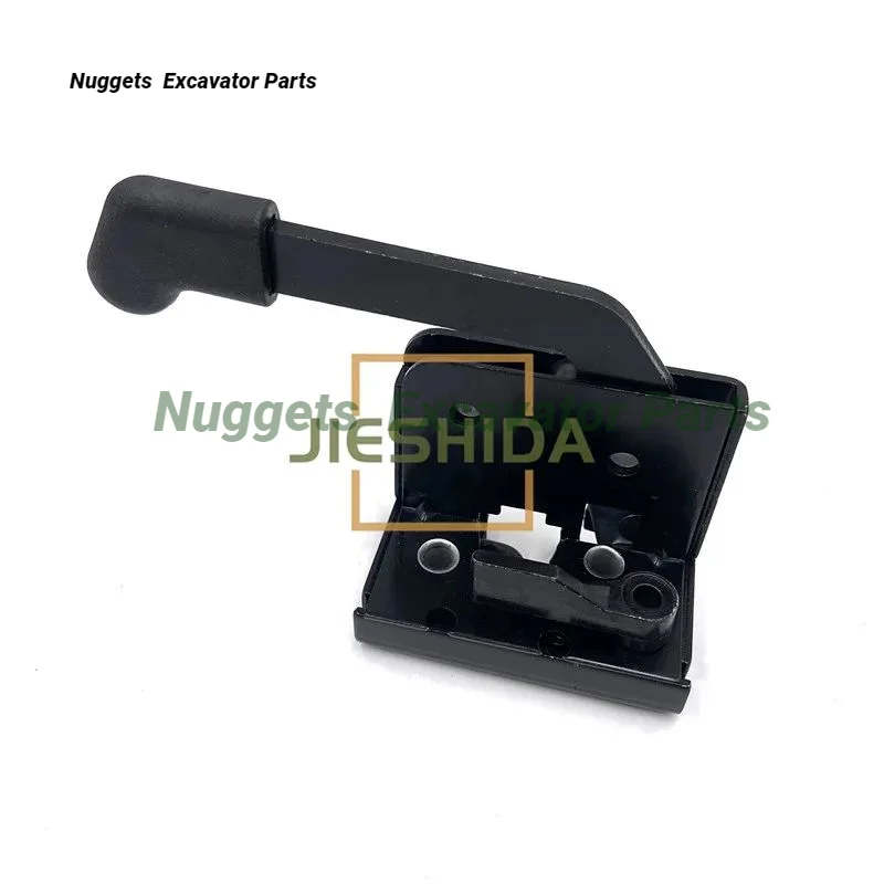 Для Doosan Daewoo DH60-7 DH80-7 цилиндр дверного замка кабины внутренняя и внешняя ручки