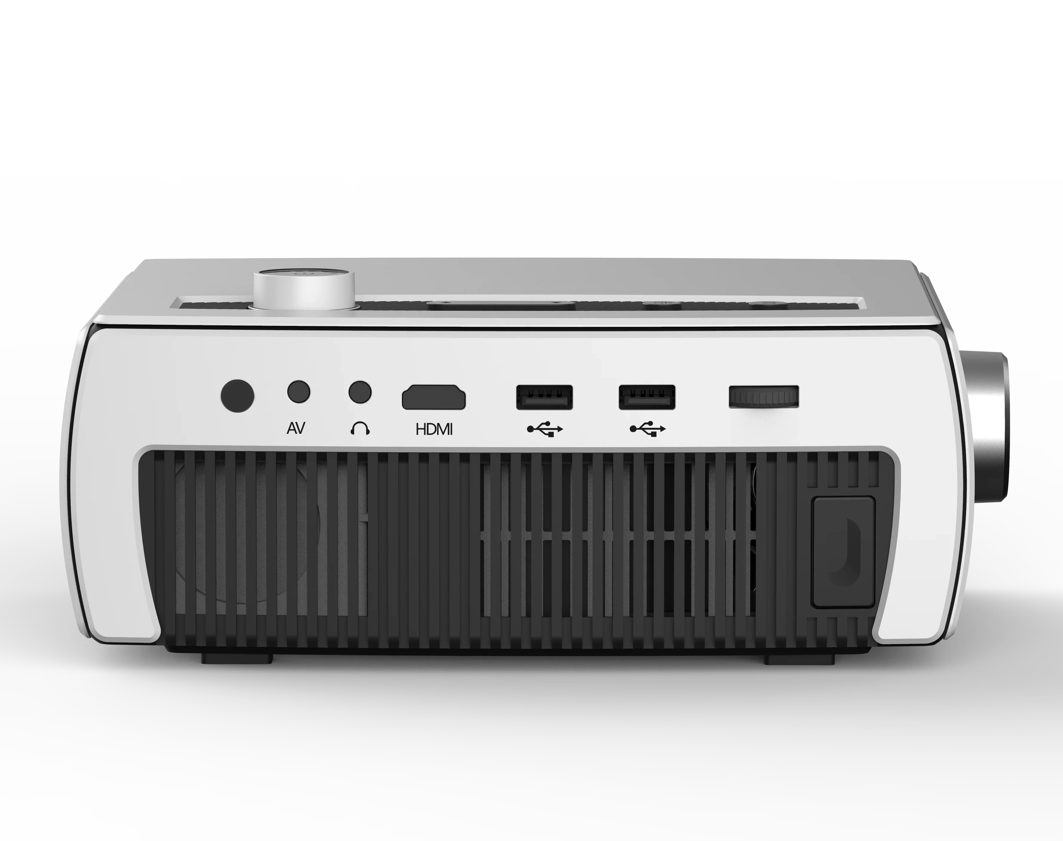 Мини-проектор aao YG431 5G Wifi (Поддержка Airplay Miracast)1080p домашний мини-проектор