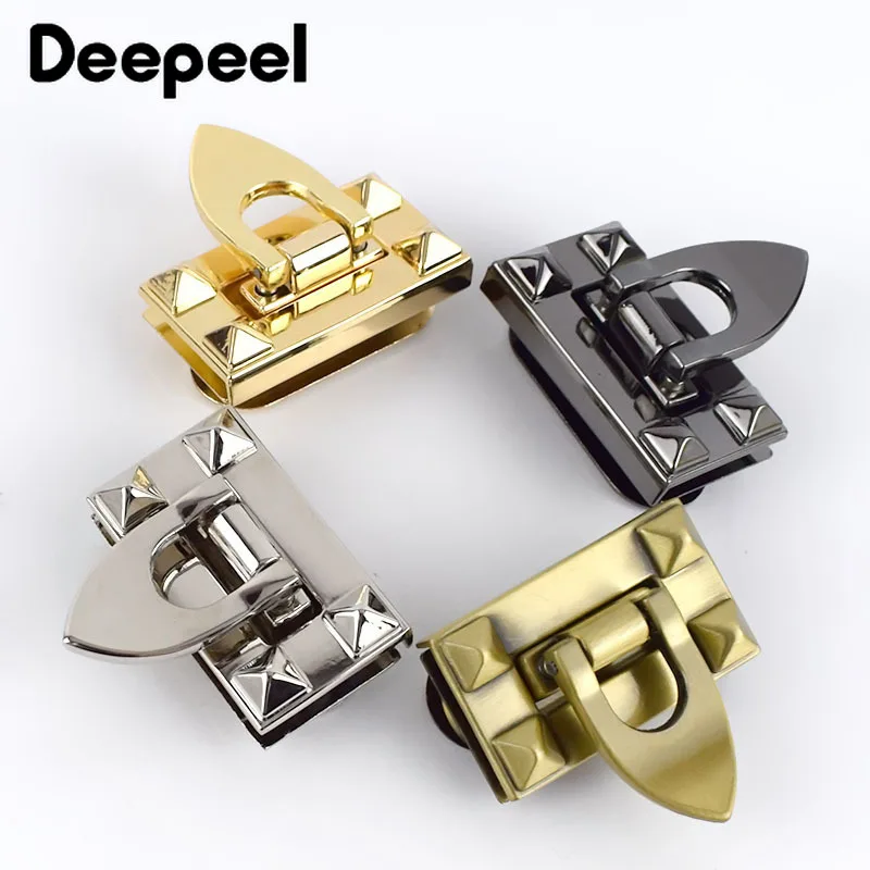 2/4 шт., металлические поворотные застежки для сумок, сумок, кошельков