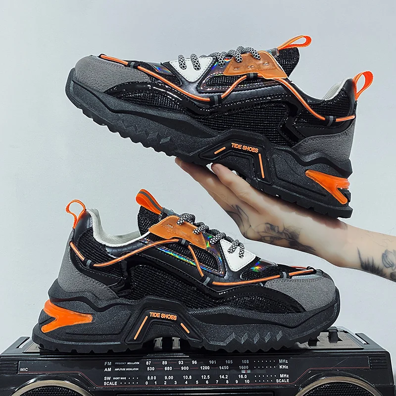 Spring Fall Men Sneakers Summer Mesh Jogging Shoes Light Comfortable Casual Tennis Shoes Men Running Shoes Tenis Masculino