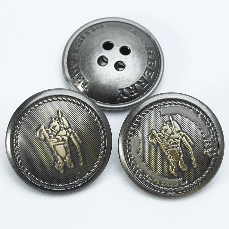 

5 шт., декоративные пуговицы для одежды, из меди