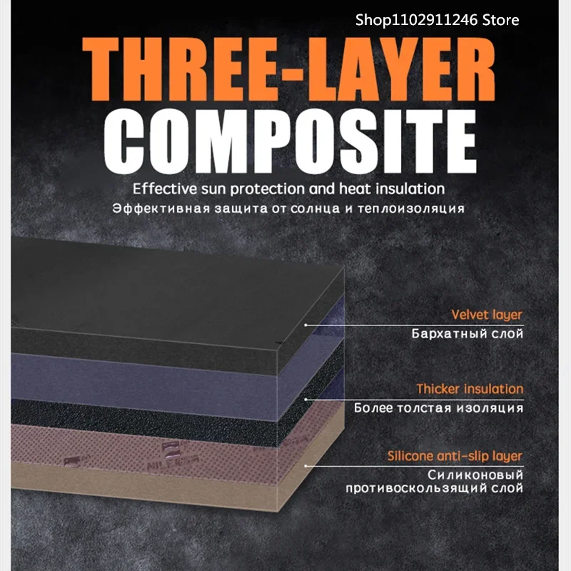 Для KIA EV6 2022 2023 2024 автомобильный коврик для приборной панели кожаный чехол