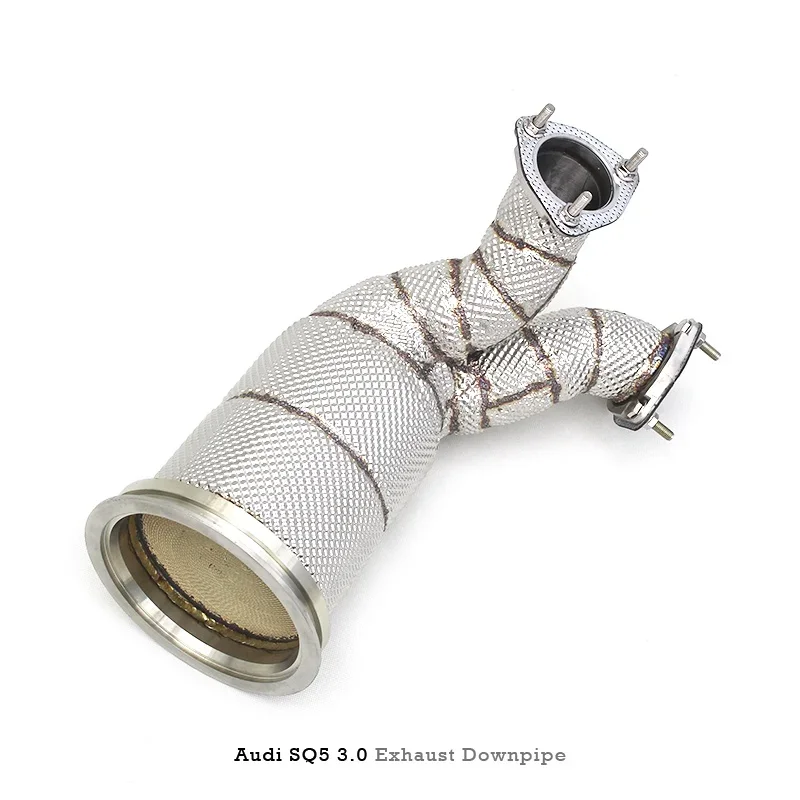 Секционные трубы с высоким потоком выхлопные выхлопная труба для SQ5 FY 3 0 T 2017-2023