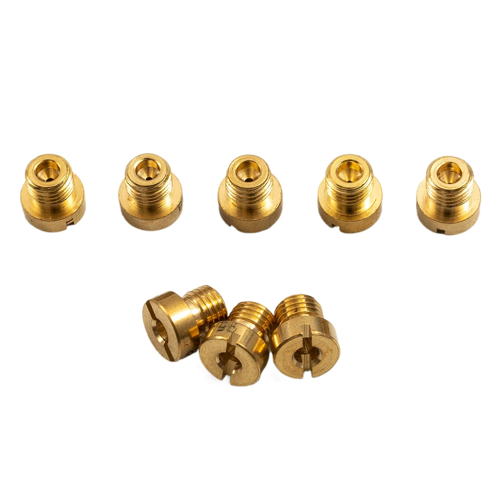 

25PCS Main Jet 55-115 M6 For Dellorto & For Mikuni Carburetors 6mm Main Jet Set Carburetor Nozzle Motorcycle Accessories