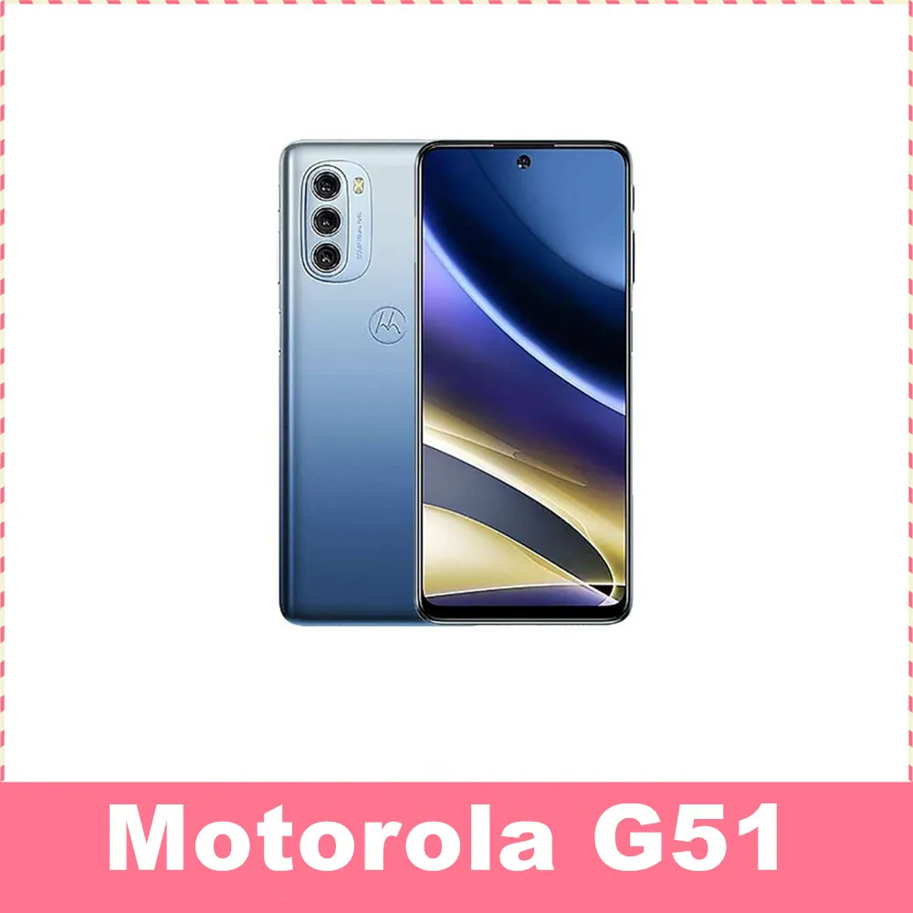 

Motorola G51 Moto g51 смартфон, экран 6,8 дюйма, 8 ГБ + 128 ГБ