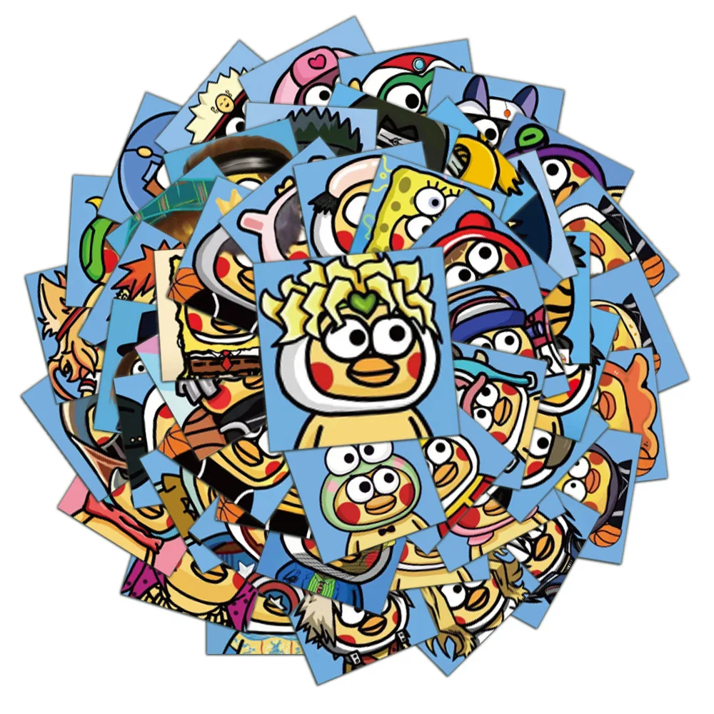 62 Шт. Маленькие Черные Наклейки С Курицей Son Cai Xu Kun You Are Too Beautiful Ikun Little Yellow Chicken Avatar