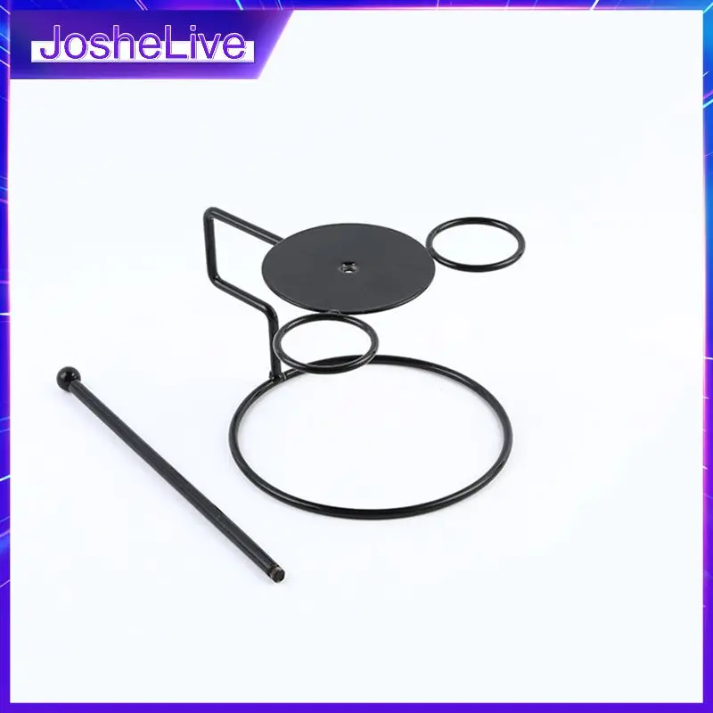 

Wear-resistant Non Stick Grilled Chicken Rack Multi-role Made Of Metal Materials Black Iron Tower Base Frame Roast Chicken Rack