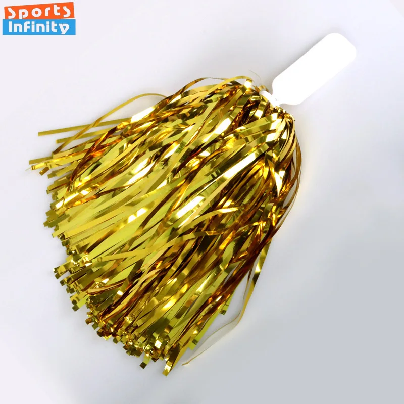 Помпоны для девочек и золотистые желтые розовые красные зеленые синие помпоны с