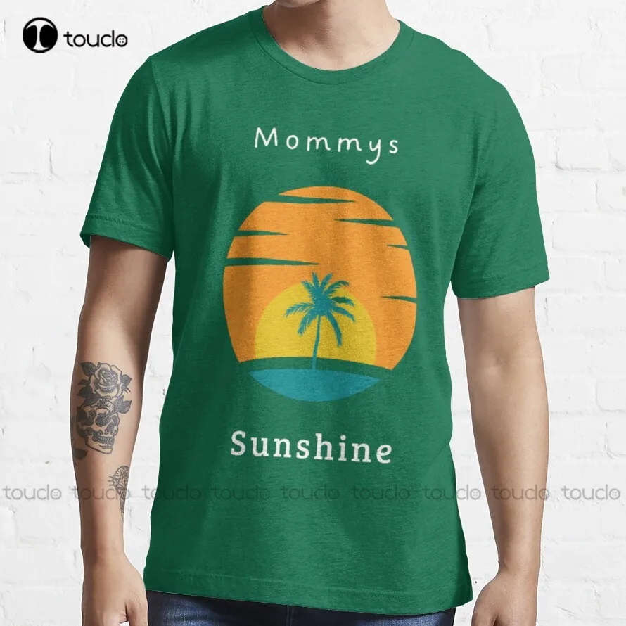 

Футболка Mommys Sunshine, красная футболка, Высококачественная Милая элегантная Милая хлопковая Футболка с милым мультяшным принтом Харадзюку, Но...