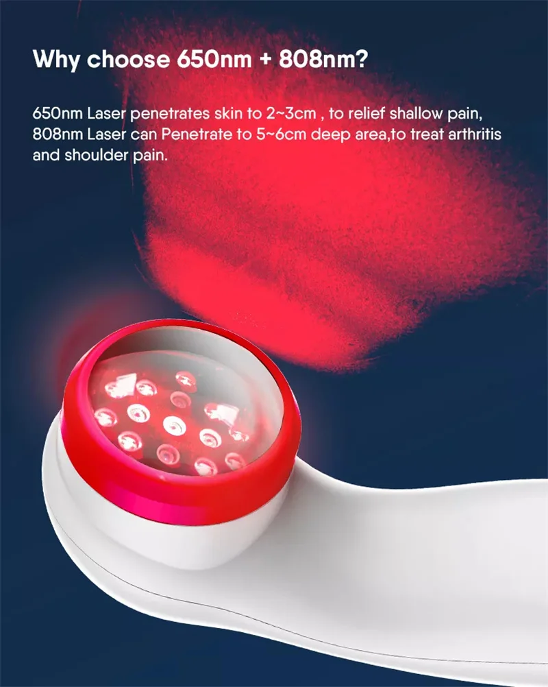 

Нижняя Лазерная терапевтическая машина с ручкой, устройство холодной лазерной терапии для облегчения боли, подходит для людей и животных, домашних животных, спортивные повреждения