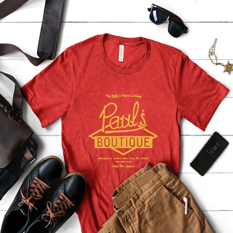 

Beastie Boys T-shirt Simple and loose printed unisex T-shirt