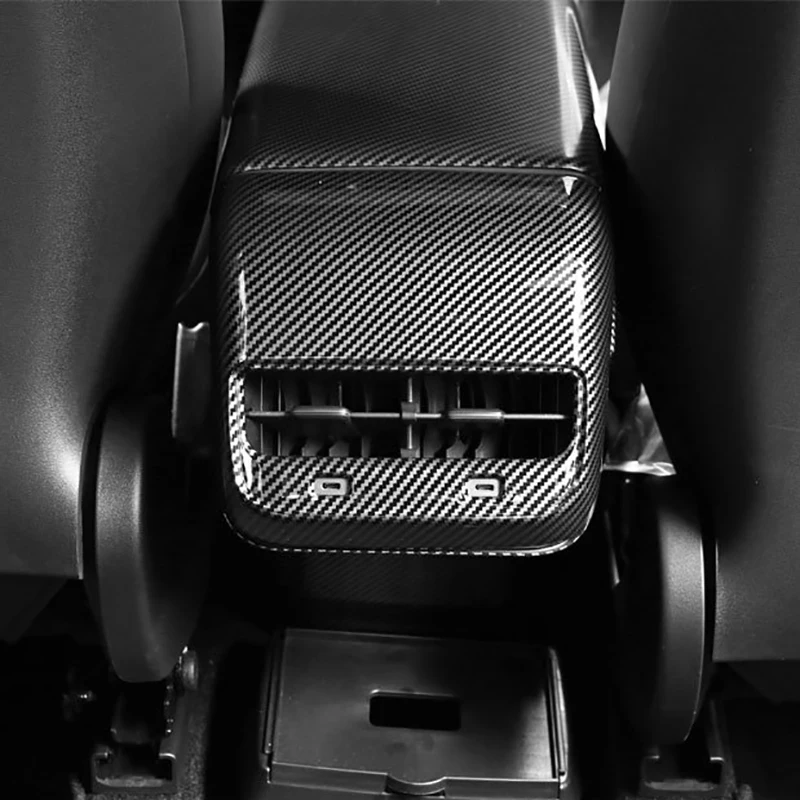 

Задняя крышка для воздуховыпускного отверстия, защитная крышка, красочное украшение для Tesla Model 3 Y, модифицированные аксессуары для интерье...