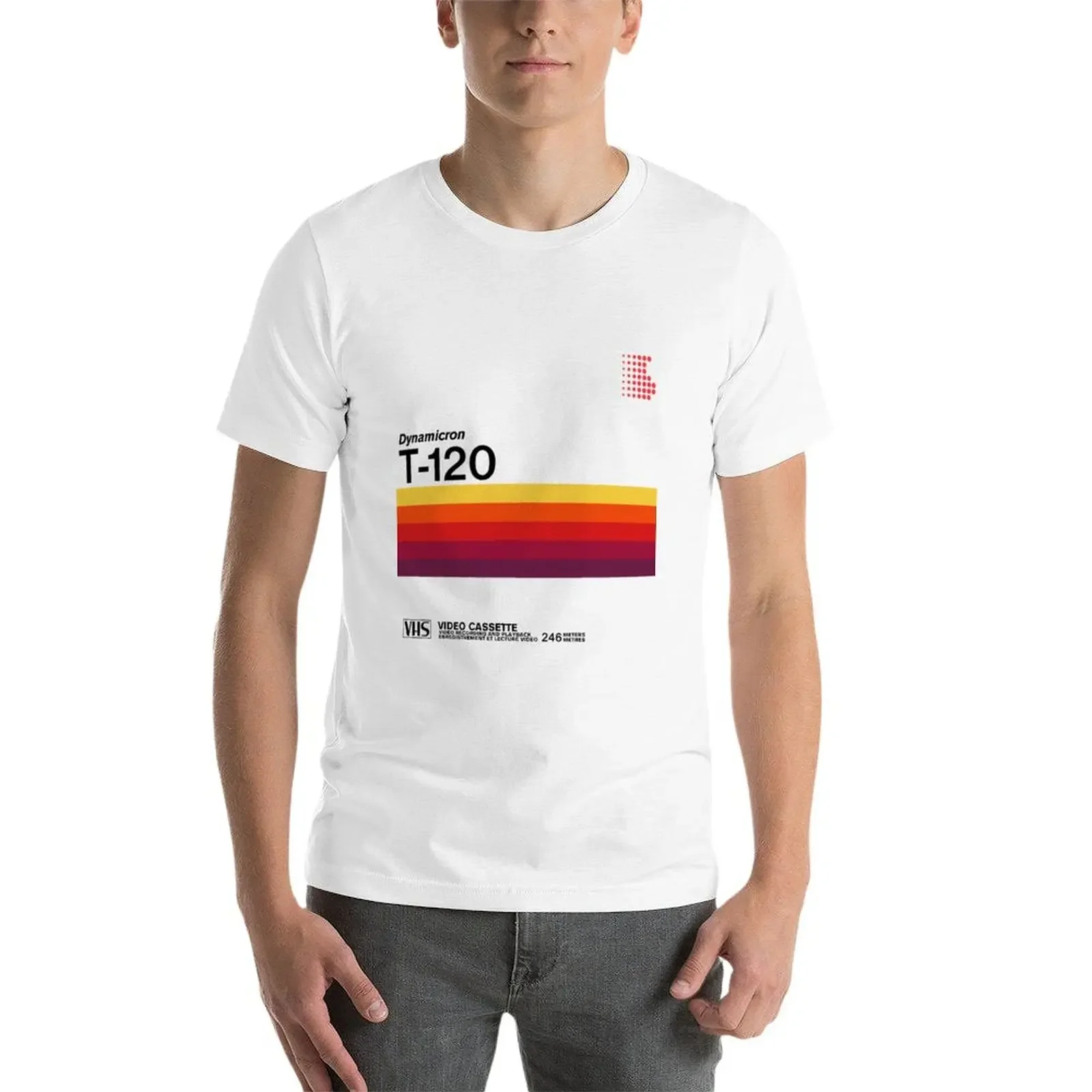 Футболка Sonnyy Dynamicron VHS Box Винтажная футболка для мальчиков белые футболки