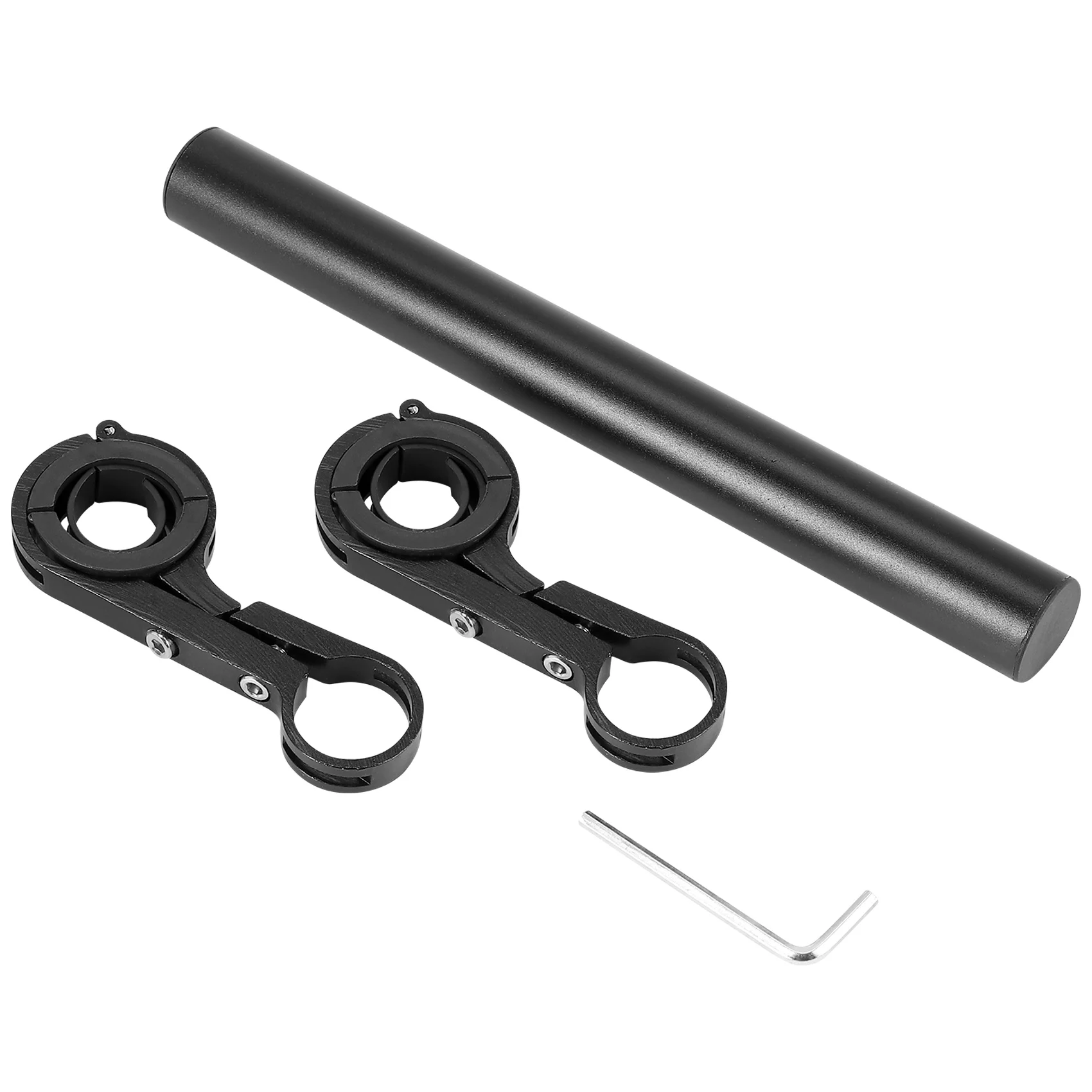 

Удлинительное крепление на руль велосипеда, держатель для руля велосипеда (черный)