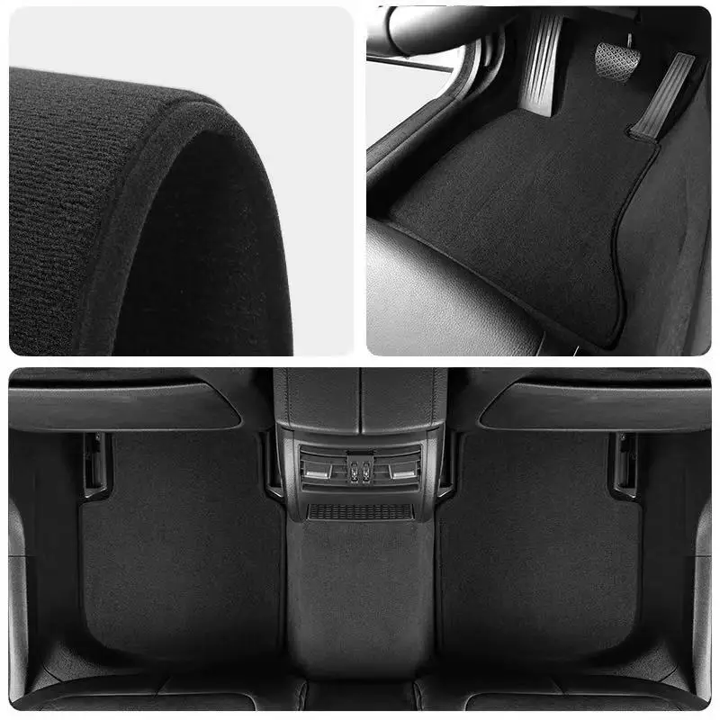 Фото Для Citroen C4 Picasso Grand C4 SpaceTourer 7-местный 2014~2022: Автомобильные коврики, накладки на пол, покрытия для салона, аксессуары для авто №5