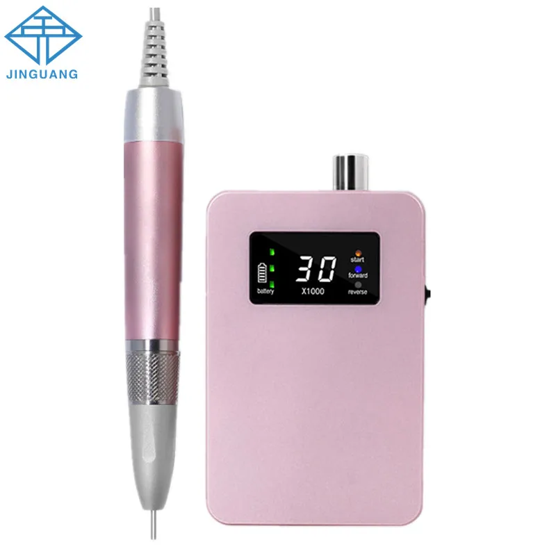 Ультратонкая портативная настольная электродрель для ногтей 30 000 об/мин