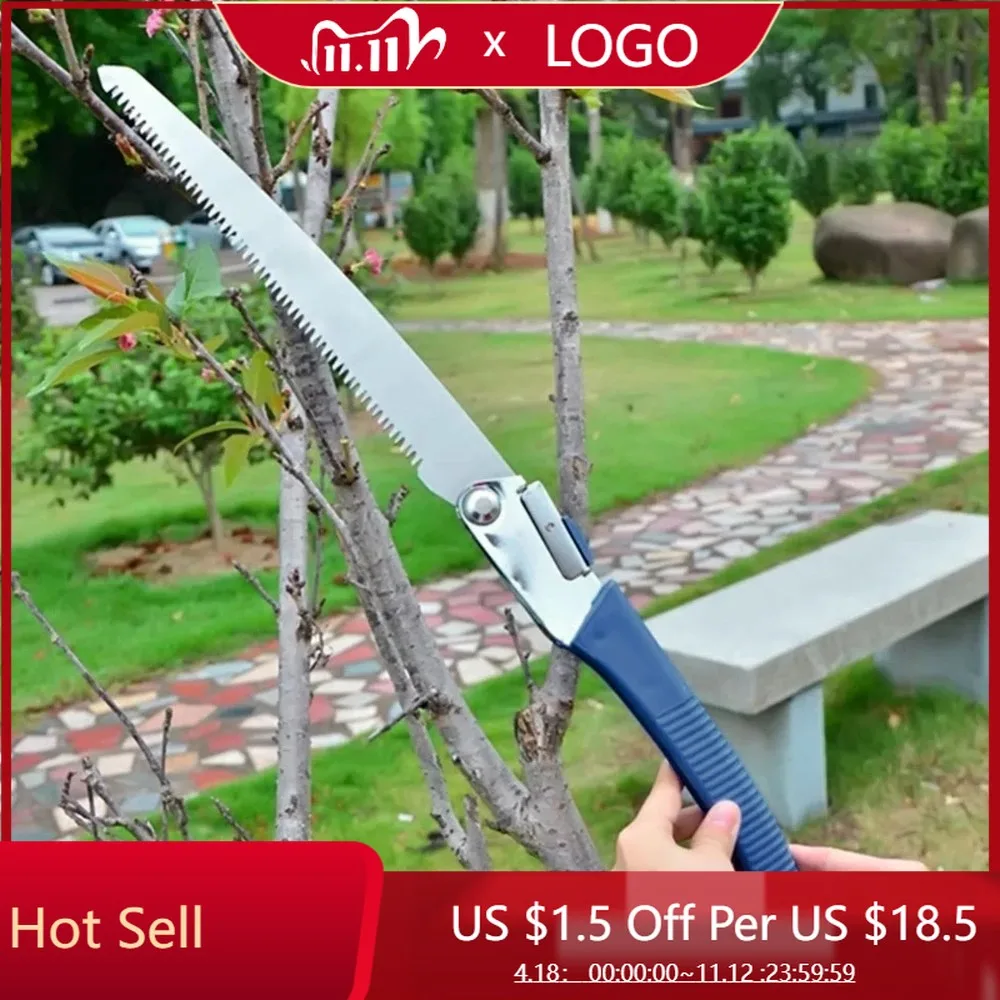 

Складная пила для кемпинга по дереву, Портативная Домашняя ручная пила для обрезки, садовая Складная пила для обрезки, антискип SK5 HCS ручное ...