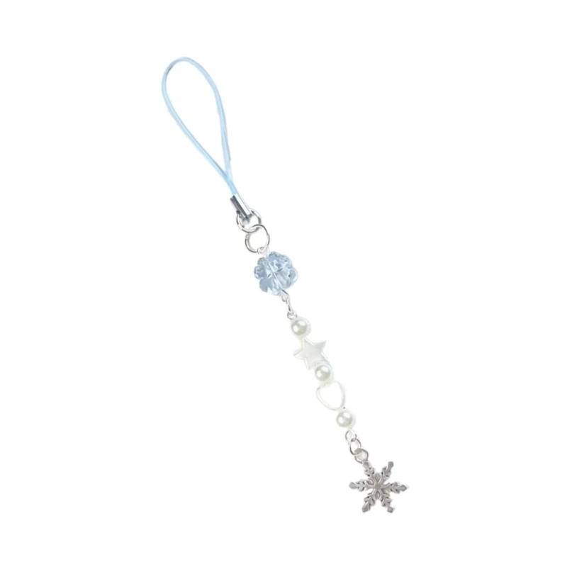 Новинка 2023 года снежинка и жемчуг цепочка на руку клевер акцент для модных