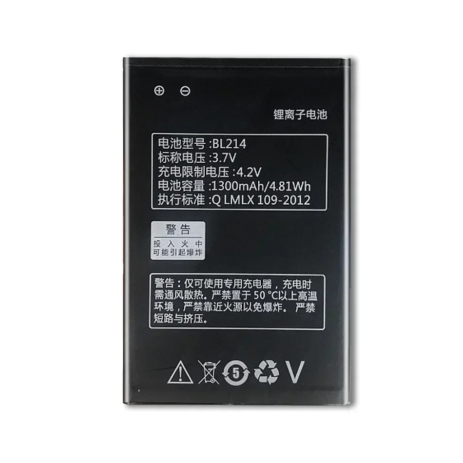 Литиевая аккумуляторная батарея для Lenovo высокое качество 3 7 В 1300 мАч BL 214 BL214 BL-214