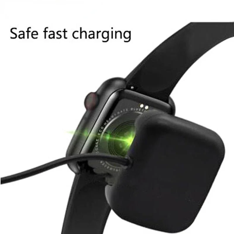Фото Быстрый USB-кабель для зарядки смарт-часов HW22 HW19, магнитный адаптер для ремешка HW22 HW19 №4