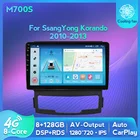 Автомагнитола IPS 4G DSP Android 11 для SsangYong Korando 3 Actyon 2 2010 - 2013 мультимедийный видеоплеер навигация GPS 2 din dvd BT