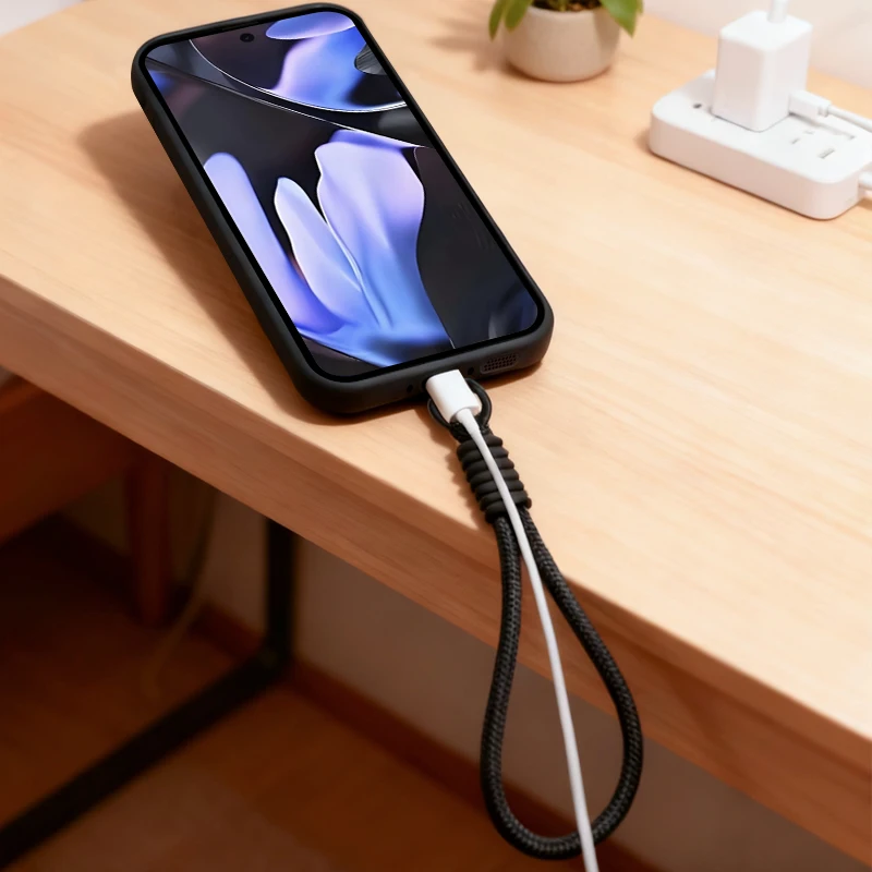 Фото Чехол для телефона с принтом скелета и ремешком на запястье для Google Pixel 10 9 8 7 Pro, Google 9A 8A 10 9 Pro XL 7A, мягкий чехол из ТПУ с ремешком-шнурком №4