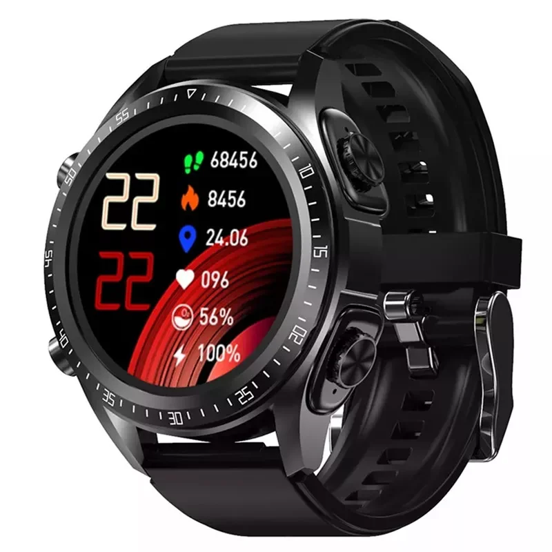 

2022NEW Watch JM03 Bluetooth Headset Earphone TWS Two in One HIFI Stereo Wireless Sports Tracke Music Play Smartwatch